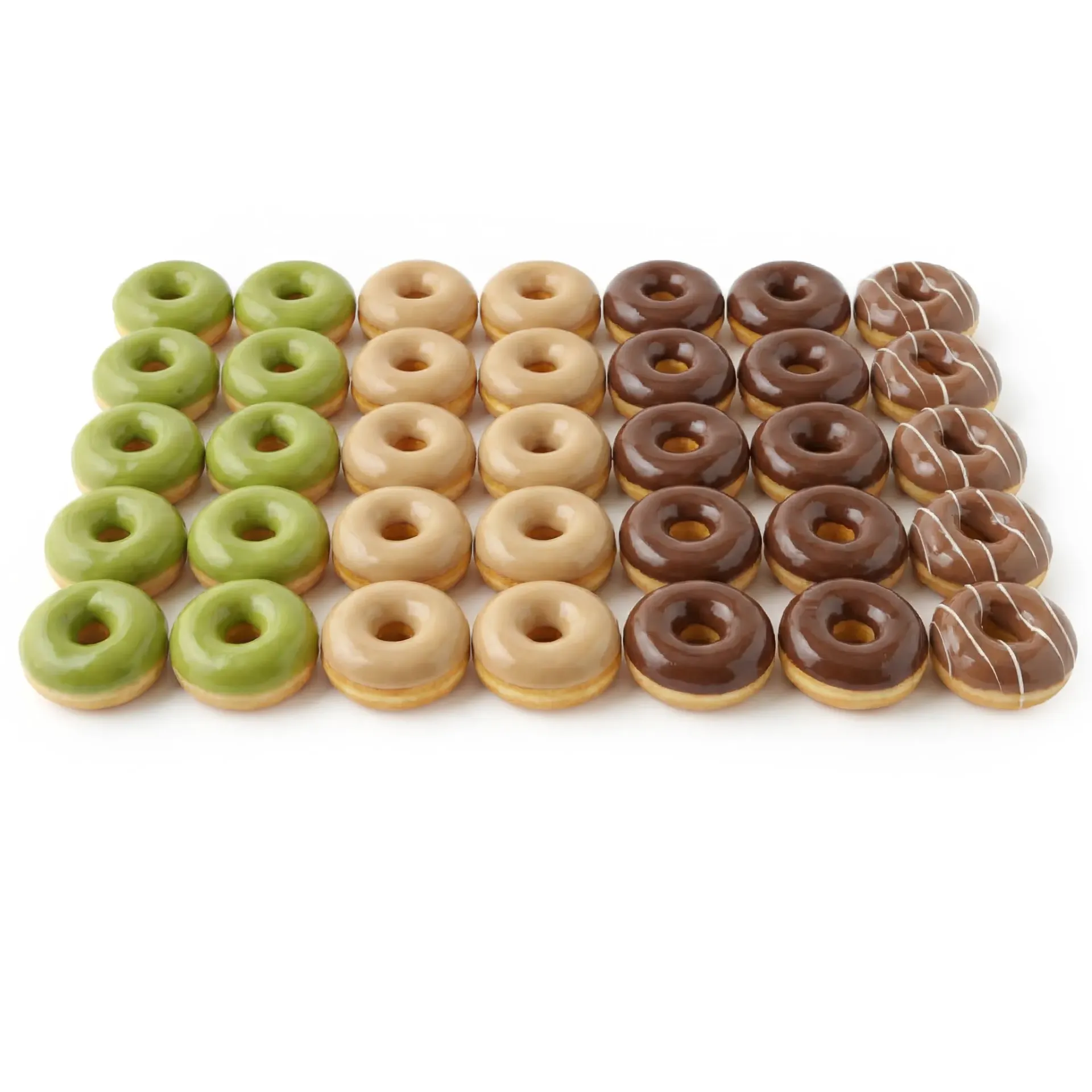 Mini Donut - Mix Box 35 Pieces (Choco Delight Maximize   متعة الشوكولاتة القصوى)